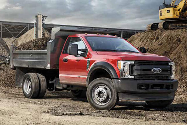 Red Ford Truck